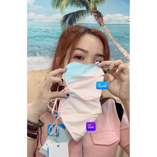  Khẩu Trang đi nắng chống tia UV UFP 50+ - Unisex màu Loang KT16-KT22 DA-KT23 