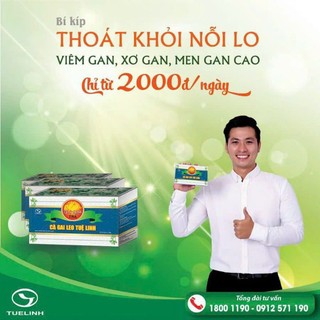 Trà cà gai leo tuệ linh -30 túi lọc -mỗi túi 2gr