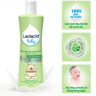 Sữa tắm cho bé Lactacyd Milky 250ml