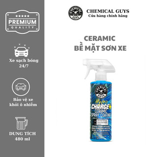 Chemical Guys dung dịch tự phủ ceramic xe ô tô xe máy tại nhà Hydro Charge Ceramic Spray Coating.