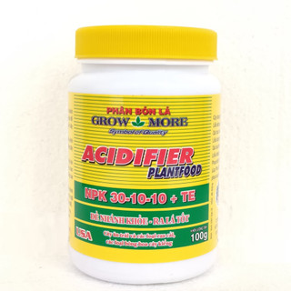 Phân bón lá  Growmore NPK 30-10-10+TE cao cấp - đẻ nhánh khỏe- ra lá tốt hộp 100g