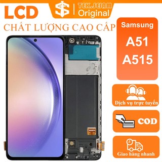 Màn hình cảm ứng LCD cao cấp Samsung A51 (có khung) / A515 Kiểm tra 100% - Thay thế màn hình LCD