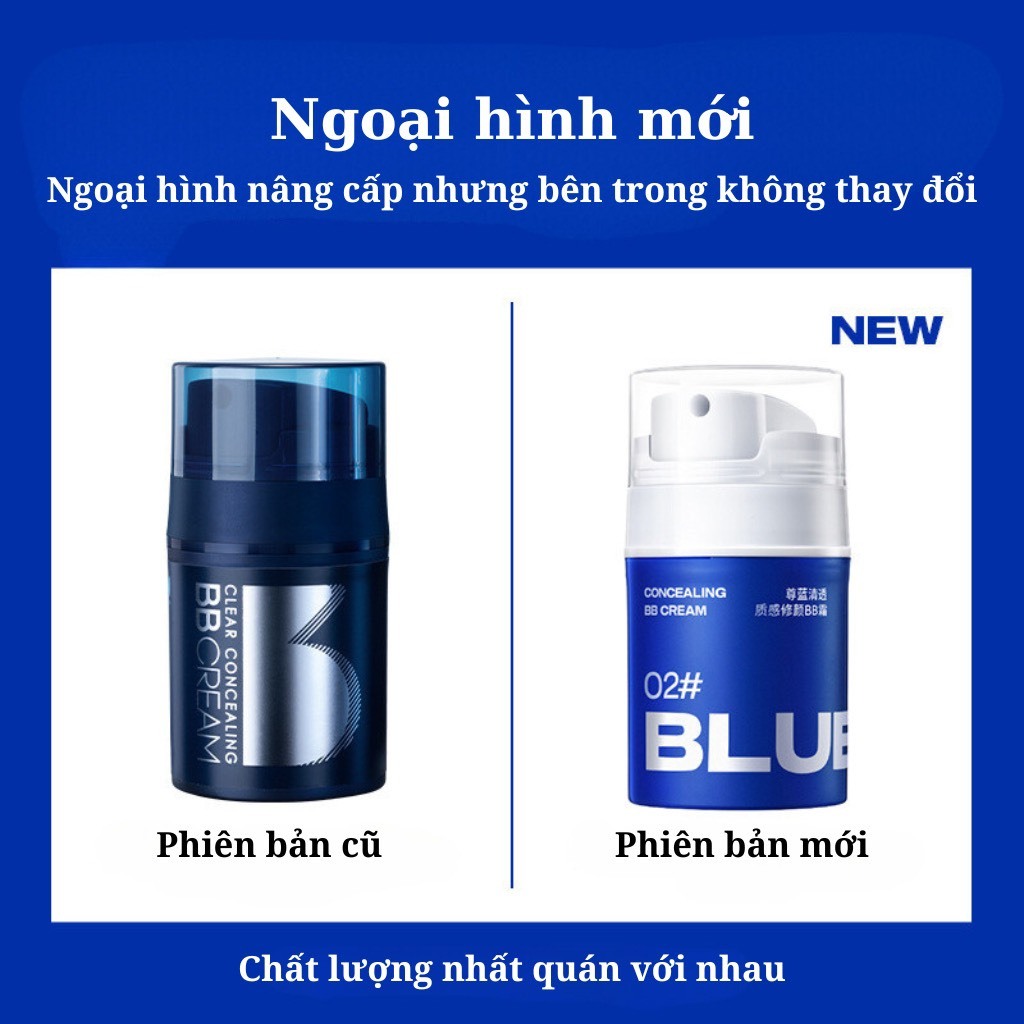 Kem Che Khuyết Điểm Nam Giới BBCREAM Light Makeup, Kem che khuyết điểm cho nam BBCream 50ml