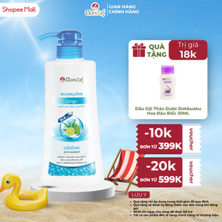 Dầu gội thảo dược Dokbuaku hương Chanh Thái loại bỏ gàu hiệu quả - 450ml