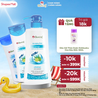 Dầu gội thảo dược Dokbuaku hương Chanh Thái loại bỏ gàu hiệu quả