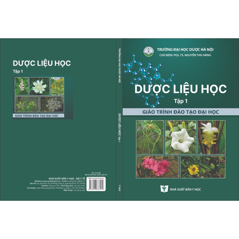 Sách - Dược liệu học tập 1 (Giáo trình đào tạo đại học)