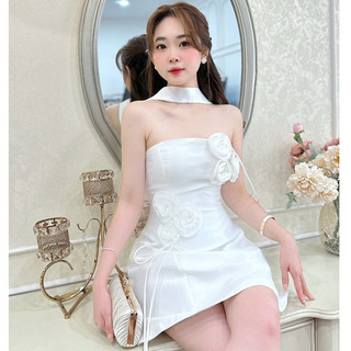 Váy dự tiệc tapta 7 hoa V2255 Kymie