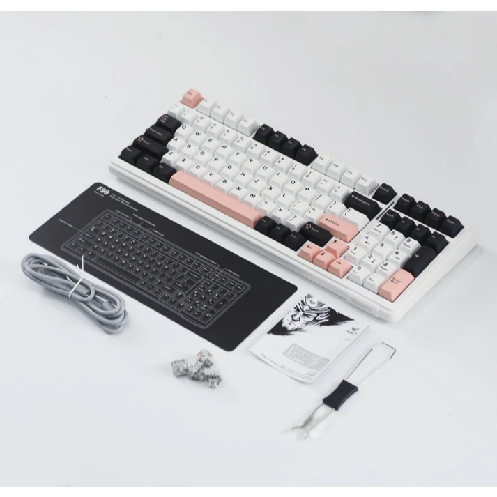 Bàn Phím Cơ Không Dây 3 Mode Kết Nối AULA F99 có Hotswap Gasket Mount Keycap PBT LED RGB Pin 8000mAh | BigBuy360 - bigbuy360.vn