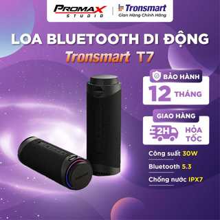 Loa bluetooth di động tronsmart t7, bt 5.3 công suất 30w chống nước ipx7