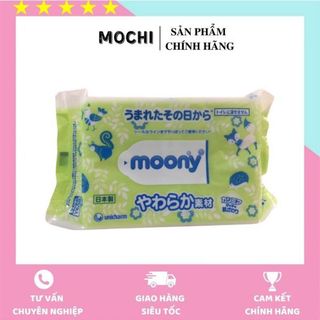 Giấy ướt moony nội địa Nhật Bản 80 tờ