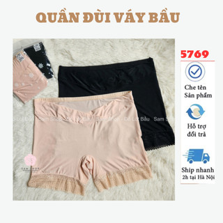 Quần đùi váy bầu big size thông hơi Siêu Co Dãn . Quần mặc trong váy