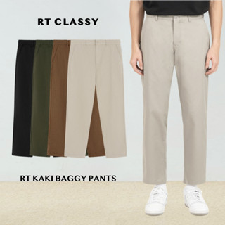 Quần Kaki Chinos Dáng Baggy RT CLASSY Phong Cách Hàn Quốc Trẻ Trung Vải Co Giãn Mềm Mại