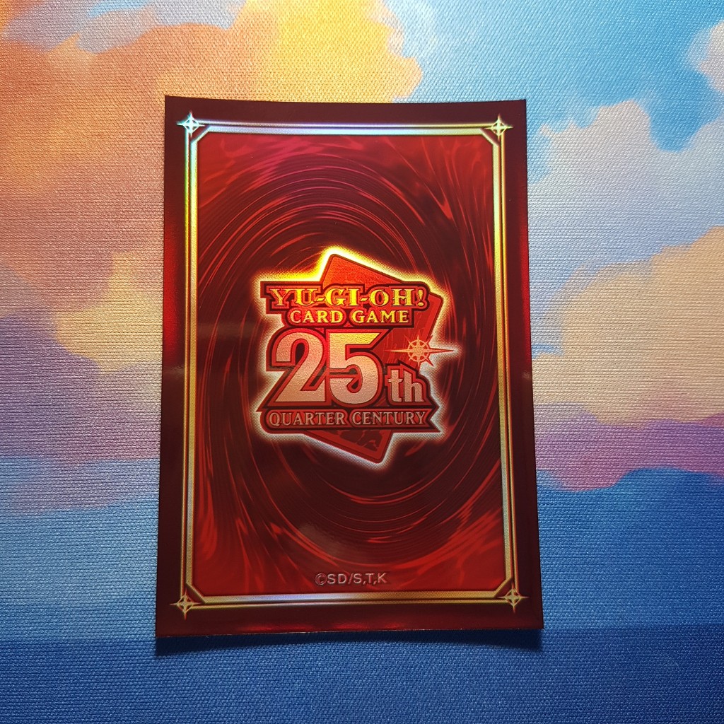 1 Cái Sleeve Yugioh 25th Anniversary Quarter Century - KONAMI