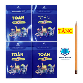 Sách - Combo Hướng dẫn học toán lớp 4