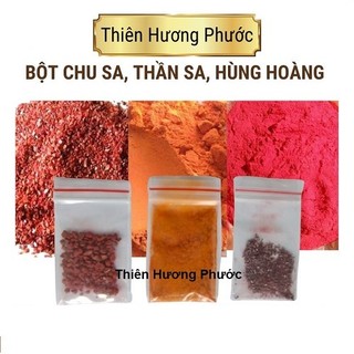 Chu sa thần sa hùng hoàng xông nhà