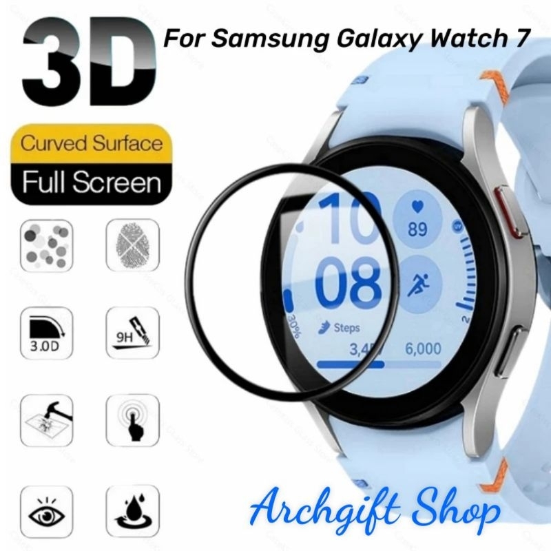 [ for SS Galaxy Watch 7 ] Miếng dán 3D Full mặt kính dành cho Samsung galaxy Watch 7 40mm & watch 7 