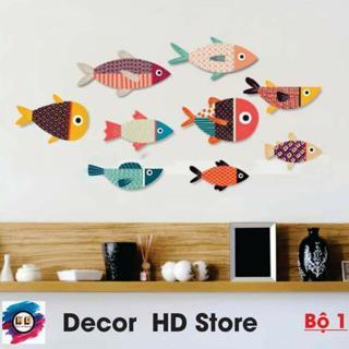 [ Hình nổi ] Tranh decor 3D, tranh cá decor, tranh thú decor, hình nổi dán tường trang trí , GBHDstore.