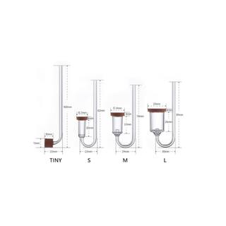 Đầu sủi co2 chihiros size tiny, s, m, l - sủi co2 chihiros siêu mịn cho hồ cá thuỷ sinh