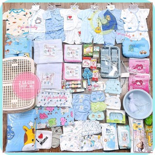 Combo đi sinh A89 cho bé trai và gái. sét những phụ kiện cần nhất