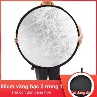Phụ kiện phòng làm việc chụp ảnh phản quang vàng bạc hai hợp một, đạo cụ chụp ảnh bổ sung ánh sáng,
