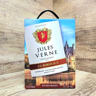 Rượu vang bịch Pháp Jules Verne Cabernet Sauvignon 13.5% 3L nhập khẩu chính hãng
