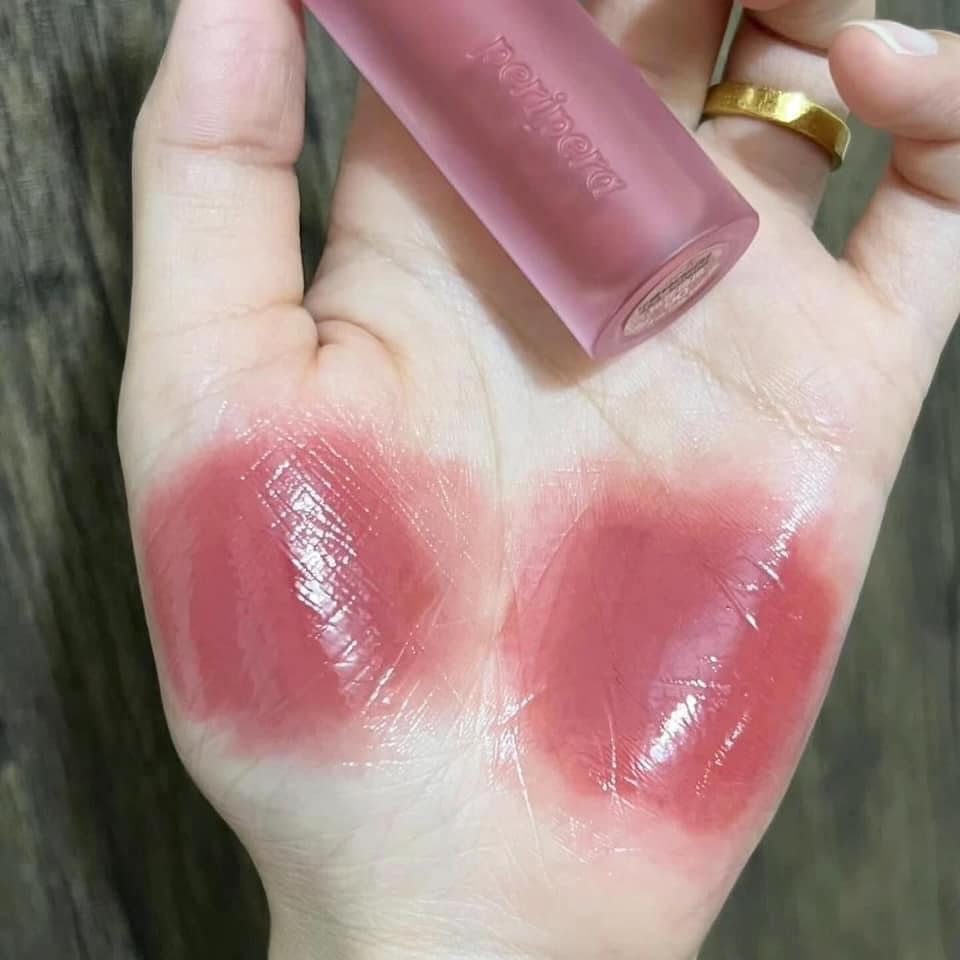 Son Tint Bóng Peripera Water Bare Tint Bóng Nhẹ Độ bám màu cao, nhẹ môi Ink Bare 7,8 có nơ | BigBuy360 - bigbuy360.vn