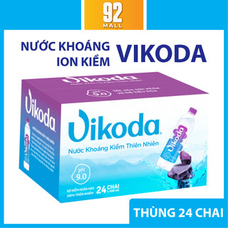   FREESHIP  Nước Khoáng Kiềm Vikoda pH 9+ Nước Khoáng Kiềm Thiên Nhiên Đảnh Thạnh Hoàn Toàn Thiên Nhiên 