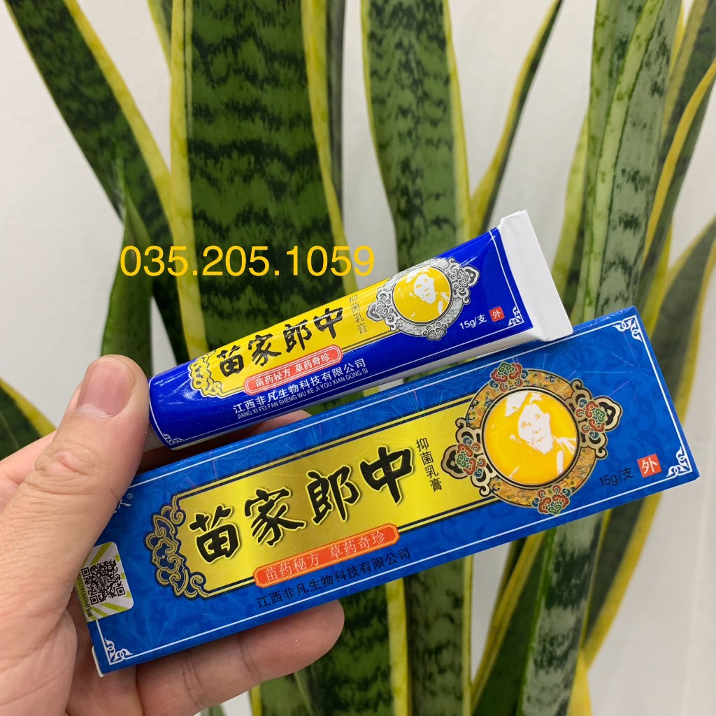 Kem nấm xanh dương bôi viêm da, nấm, hắc lào, tổ đỉa, ghẻ nước