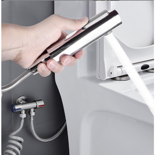 Tay xịt vệ sinh Richtree Chế độ Tia nước mạnh với 30% bọt khí, tăng áp, trụ dài 14cm tay gạt tự động