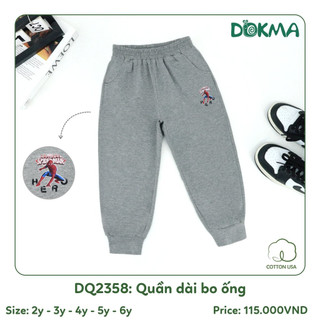 Quần dài bo gấu BT Dokma(2-6Y)