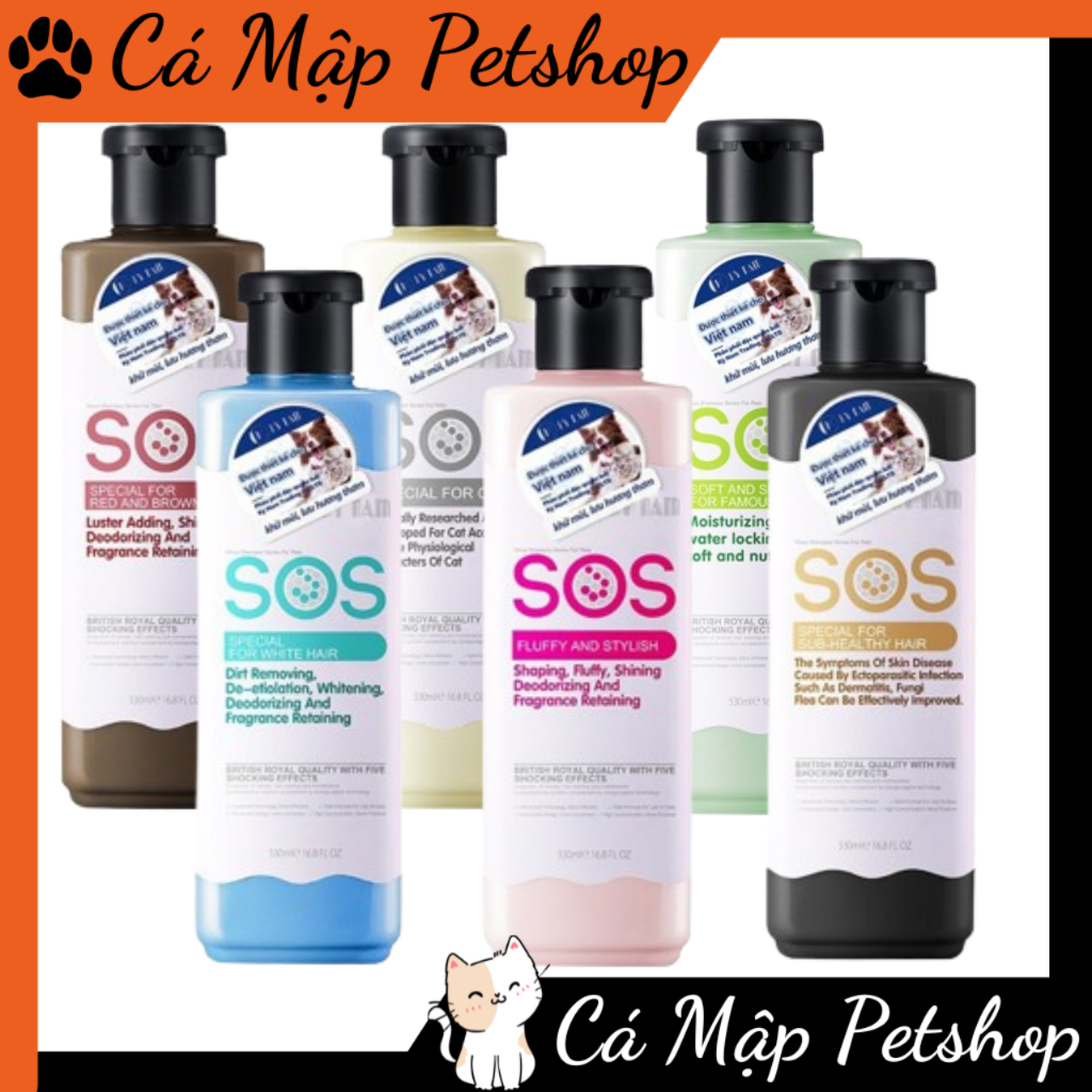 Sữa tắm SOS, Sữa tắm cho chó mèo