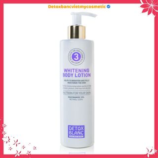 [Chính hãng]Kem dưỡng trắng toàn thân tái tạo body ban đêm Detox blanc 30ml