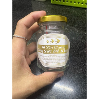 Yến sào nguyên chất_ 2 set yến mini_ tặng lọ chưng yến