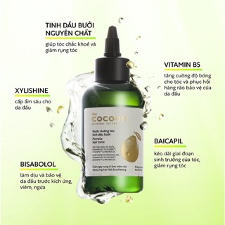 Nước Dưỡng Tóc Cocoon Tinh Dầu Bưởi 140ml