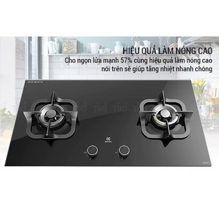 Bếp gas âm electrolux egt7828ck chính hãng trưng bày 95% - bảo hành 12 tháng