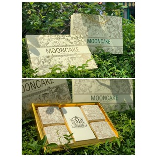  Hộp Bánh Trung Thu 4 Bánh Trà 6 Bánh HOÀNG KIM  Combo 5 hộp  - Hình Thật 