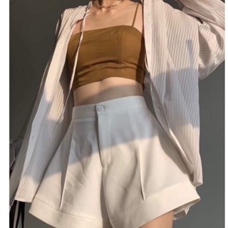 Quần Short Nữ ống Loe Quần Đùi ống Rộng Thời Trang Chất Tuyết Mưa Mềm Mịn - DASINOO H0020