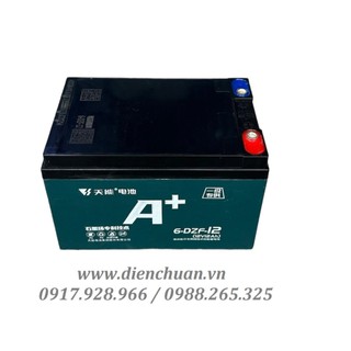 Ắc quy xe đạp điện tianneng 12v-12ah / ắc quy thiên năng 12ah hàng nội địa trung quốc