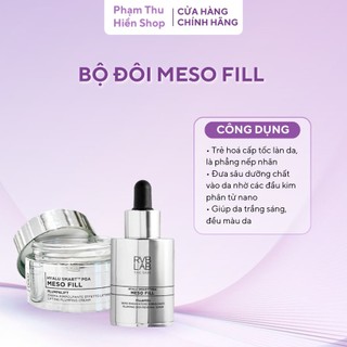  BỘ MESO FILL - Nâng cơ trẻ hóa da trắng da RVBLAB Italya  Serum  Kem dưỡng  - Phạm Thu Hiền Shop 