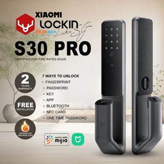 Khóa Cửa Thông Minh Lockin S30 Pro kéo đẩy thông minh 6 cách mở khóa bảo mật tuyệt đối Smart Door Lock Bản Quốc Tế