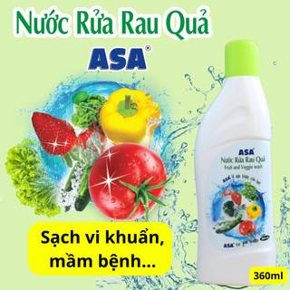 Nước rửa rau quả asa 360ml