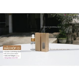 Combo 50 cái: hộp giấy đựng son - hộp số13
