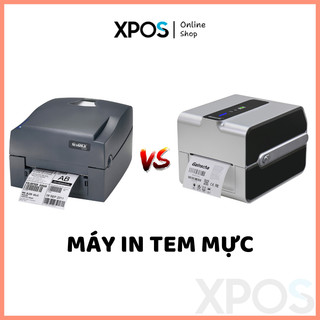 Máy in mã vạch, máy in tem godex g500 / g530, máy in tem thường dùng mực, in tem tmđt, 110mm