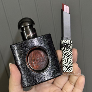   AUTH SEPHORA US  Bộ Son + Nước Hoa Y S L Black Opium & Slim Velvet Radical Matte Gift Set Fullsize 