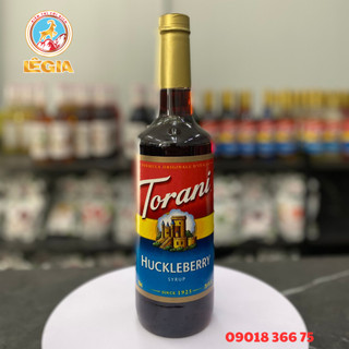 Siro torani sim tím - huckleberry torani syrup