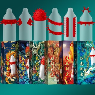 Bao Cao Su Olo Gân Gai Lớn, Bcs Kd-tg, Nhiều Gel Bôi Trơn (Hộp 2C) | Shop_haymua