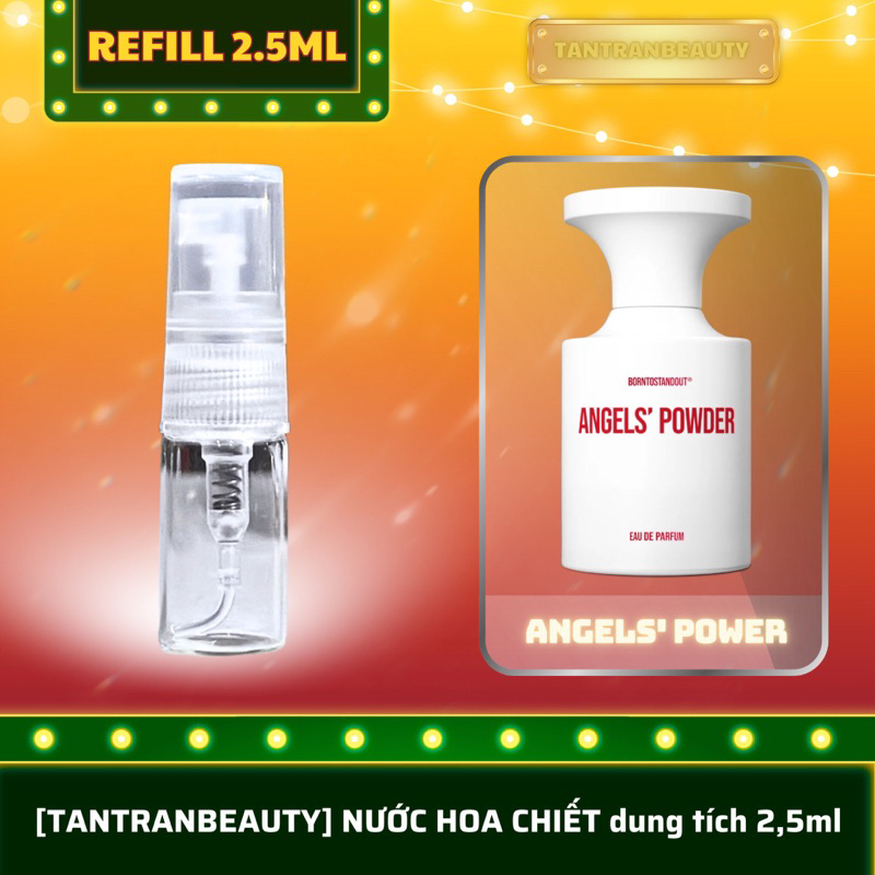 ANGELS' POWER [nước hoa unisex refill 2,5ml]