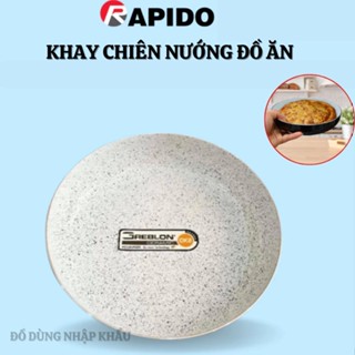 Khay lót chiên nướng hãng Rapido men ceramic chống dính đường kính 20cm dùng trong nồi chiên không dầu