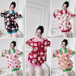 Xả kho thanh lý đồ bộ đũi xốp mặc nhà bộ ngủ nữ pijama quần đùi chất vải lụa nhật - đũi xốp bigsize 50-100kg