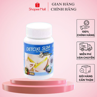 Viên uống giảm mỡ bụng detoxi slim 30 viên rau củ quả chính hãng tháilan